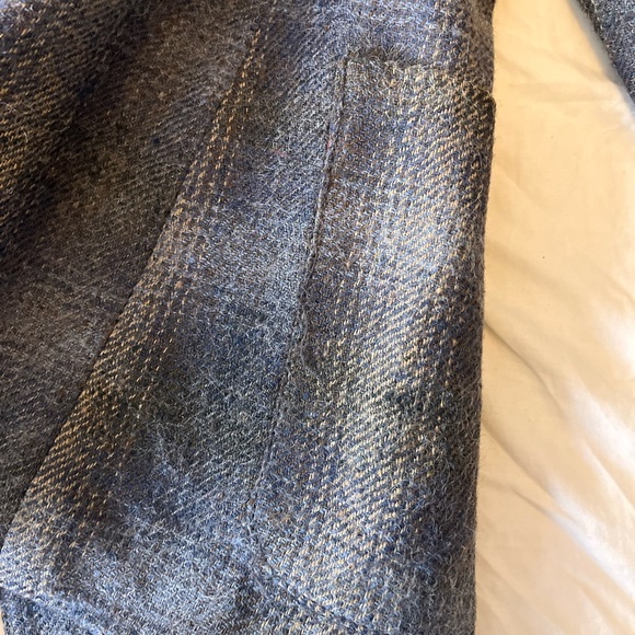 Vintage 90s Daniel Hechter Wool Blazer with Suede Collar 8 - Picture 16 of 16